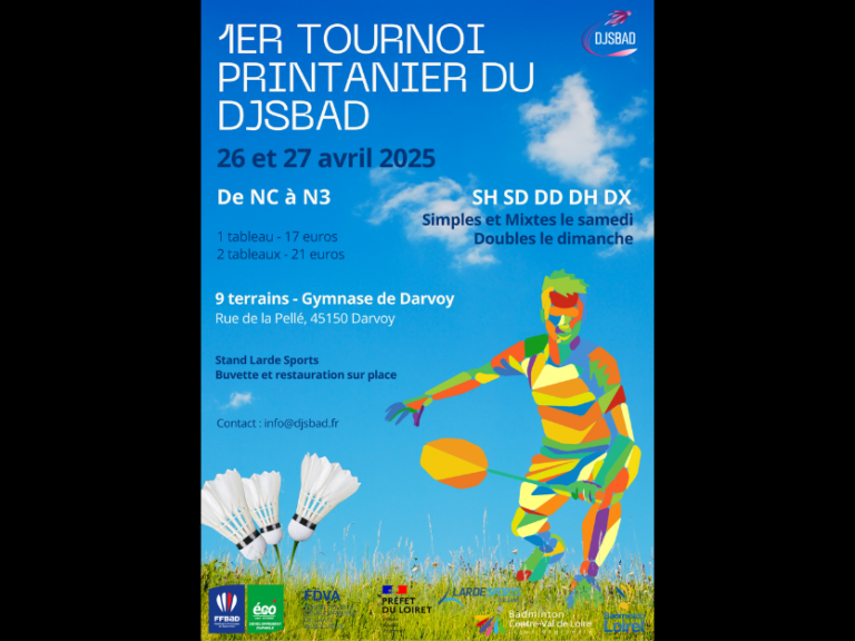 1er tournoi printanier du DJSBAD